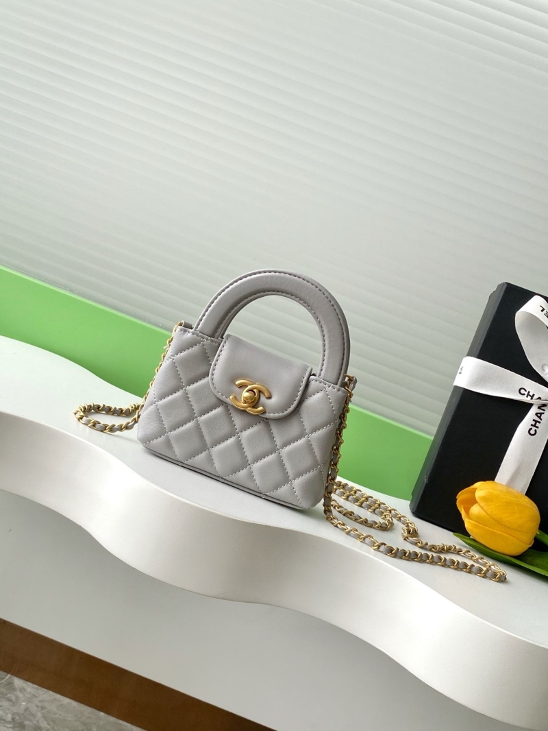 Ch**el top handle bags